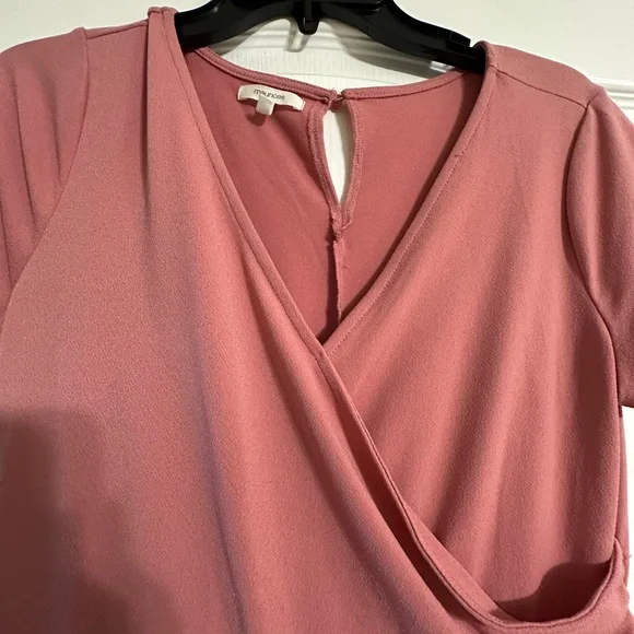 Maurices Dusty Rose Midi Dress - Picture 2 of 4